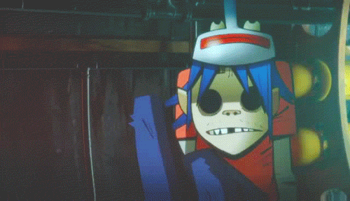Gorillaz Hysterie Fangirl Gif On Gifer By Anasius