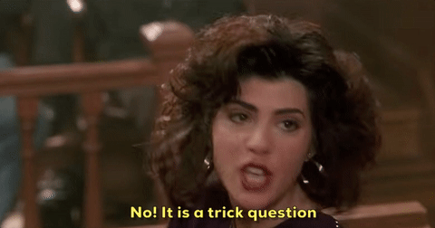 Marisa tomei my cousin vinny trick question GIF on GIFER by Ket