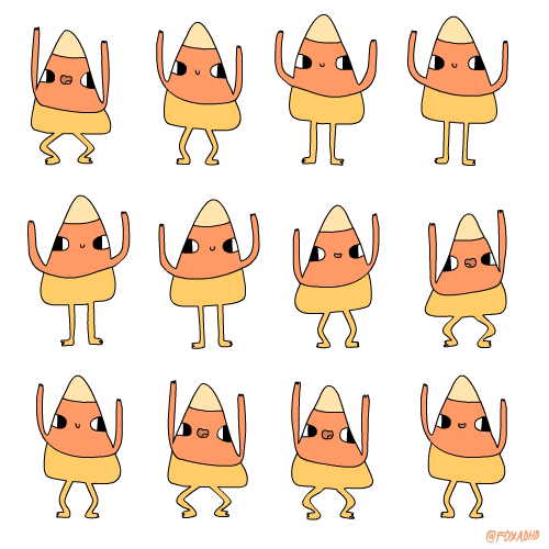 Candy halloween candy corn GIF on GIFER by Doomscar