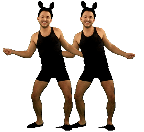 Transparent smile twins GIF on GIFER by Kirn