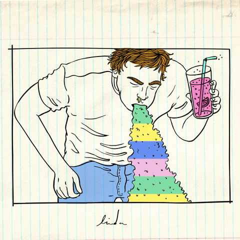 Illustration drawing drunk GIF Find on GIFER