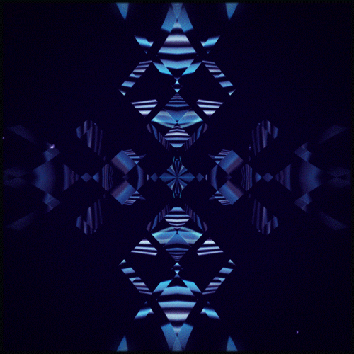 Trippy mirrored abstract GIF Find on GIFER