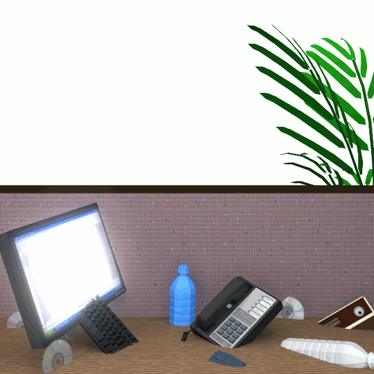 Quicksand office desk GIF Find on GIFER