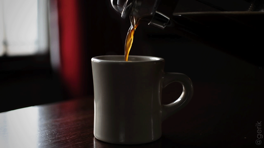 Diner hot coffee GIF Find on GIFER