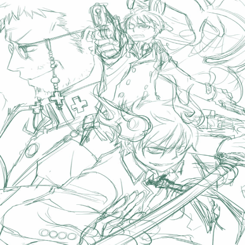 Ao no exorcist rin blue exorcist GIF Find on GIFER