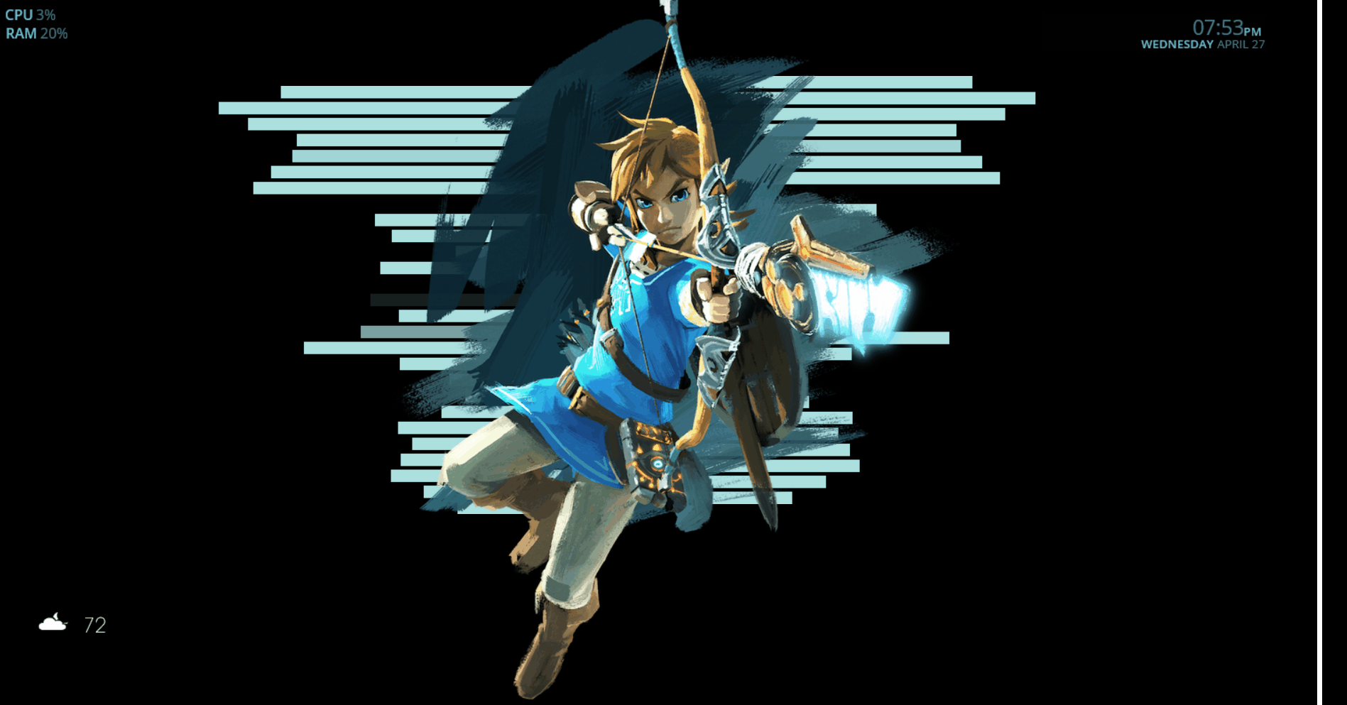 Zelda desktop rainmeter GIF Find on GIFER