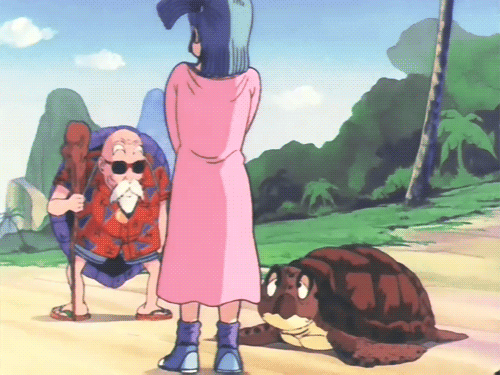 Nudity master roshi bulma GIF - Find on GIFER