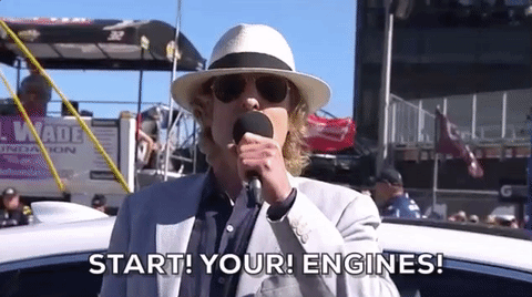 Start your engines daytona 500 GIF - Find on GIFER