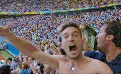 Soccer Fan Celebration Gif