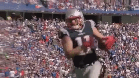 GIF edelman unto the breach new england patriots GIF animado em GIFER