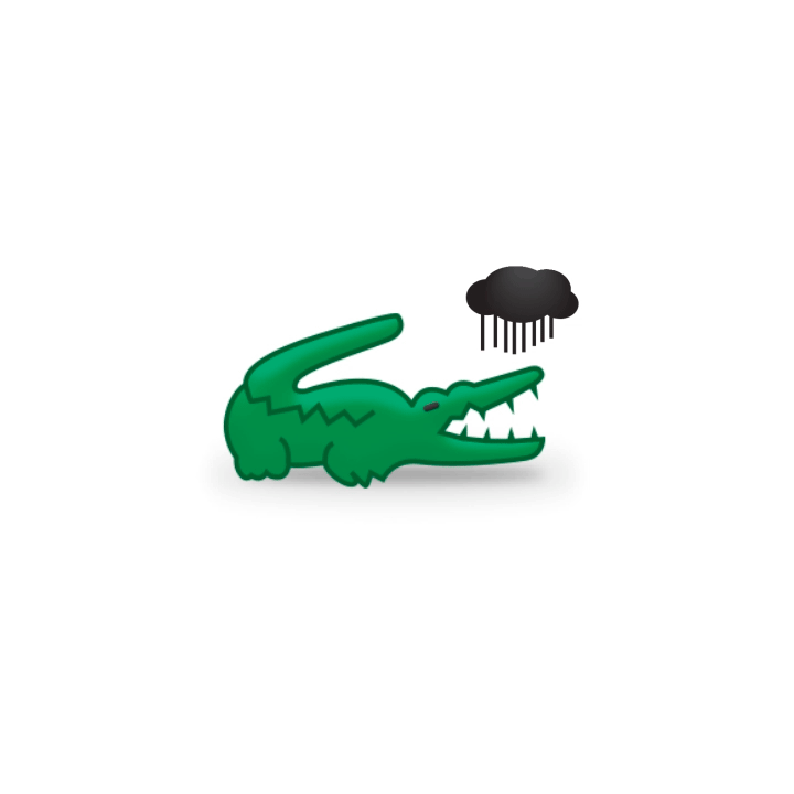 Lacoste green cloud GIF Find on GIFER