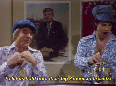 two wild and crazy guys quotes Steve Martin Snl Saturday Night Live Gif - Find On Gifer