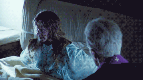 The exorcist 1973 treehouse of horror GIF Find on GIFER