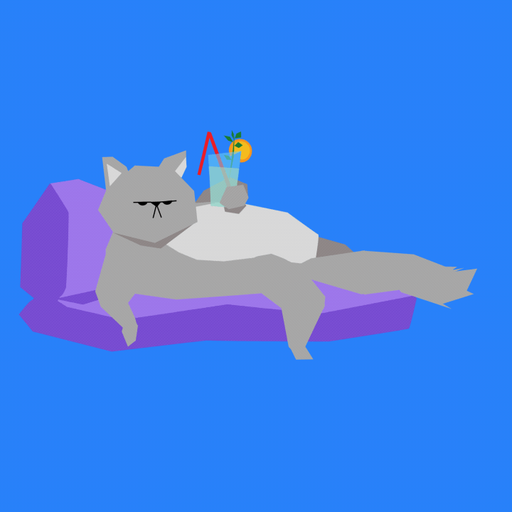 Summer cat GIF Find on GIFER