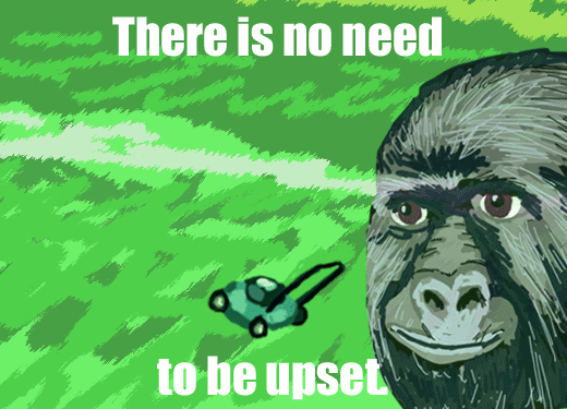 There Is No Need To Be Upset Gorilla Gif Auf Gifer Suchen
