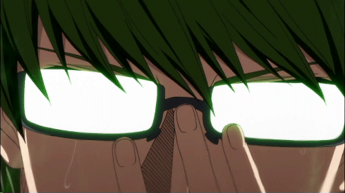 Anime Adjust Glasses Gif