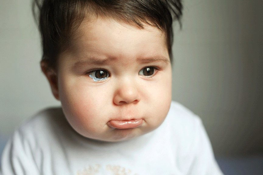 Baby Sad Face Gif