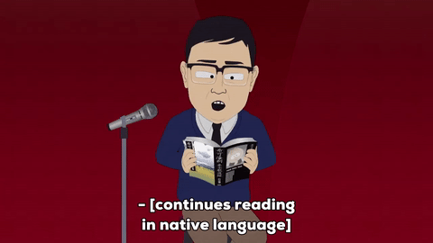 Hablante Hablando Leyendo Gif Encontrar En Gifer