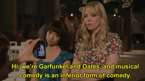 Television riki lindhome garfunkel and oates GIF - Find on GIFER