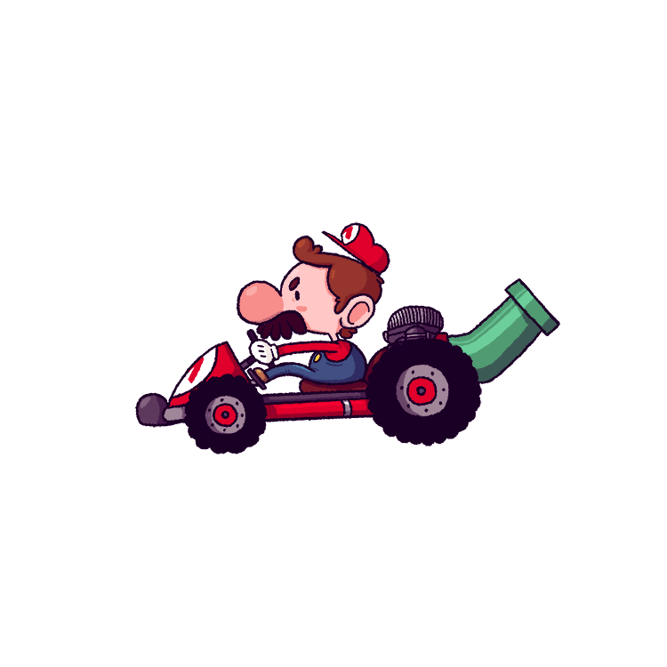 Mario kart GIF on GIFER by Androllador