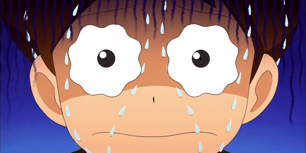 92 Anime Gif Nervous Laugh Animetedot