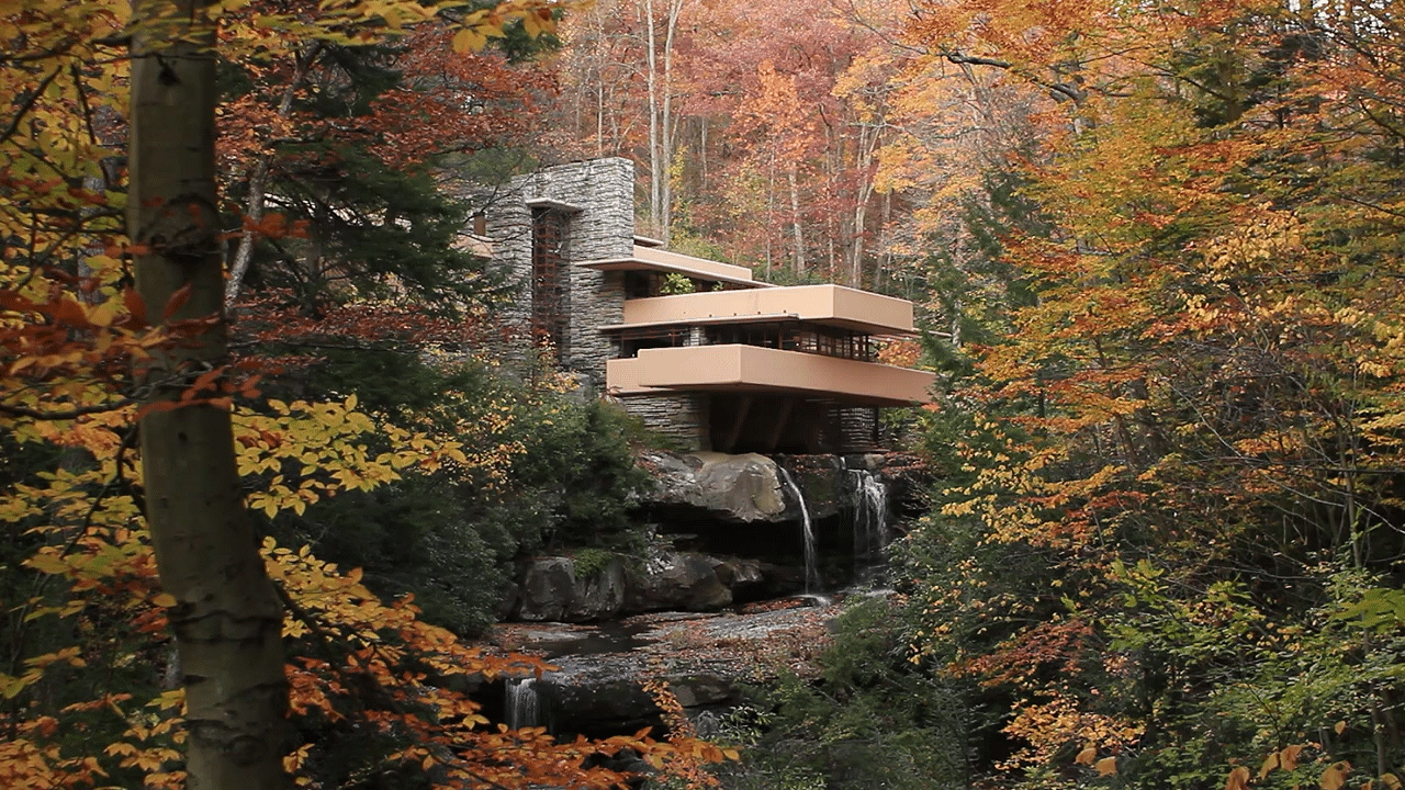 Fallingwater cinemagraph GIF Find on GIFER