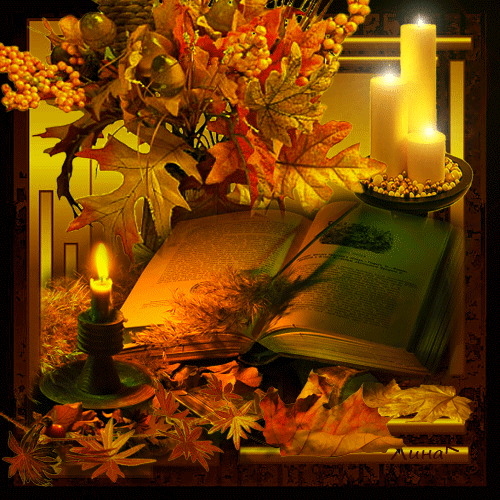 Autumn candle GIF Find on GIFER