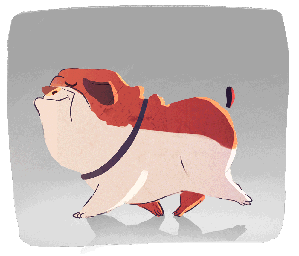 GIF walk cycle dog 2d animation animated GIF on GIFER