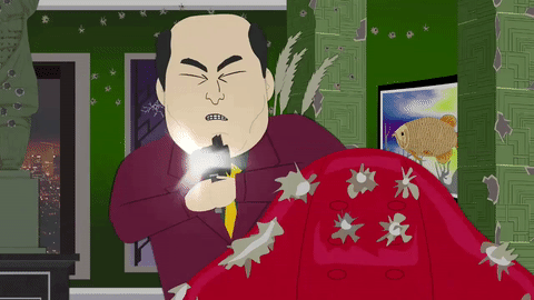 Man asian shooting GIF Find on GIFER