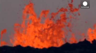 Nature volcano GIF Find on GIFER