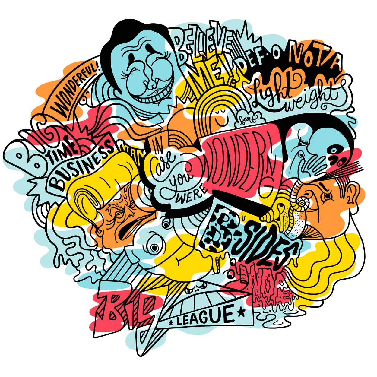 GIF random doodle chris piascik animated GIF on GIFER
