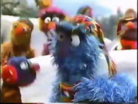 A muppet family christmas christmas 80s GIF Find on GIFER