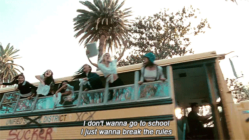 Gif Party Bus Charli Xcx Yellow Bus Animated Gif On Gifer By Modindis