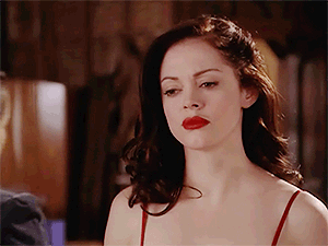 Rose mcgowan nights nostalgic GIF - Find on GIFER