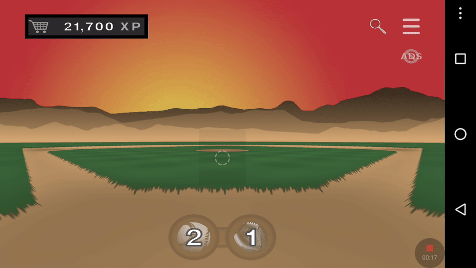 GIF baseball simulation hitting animated GIF on GIFER