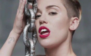 Miley Cyrus Wrecking Ball Gif