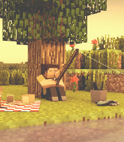 Minecraft animation gaming GIF Find on GIFER