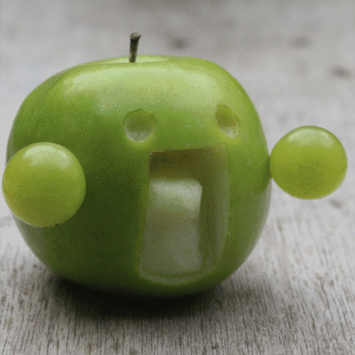 Face fun apple GIF Find on GIFER
