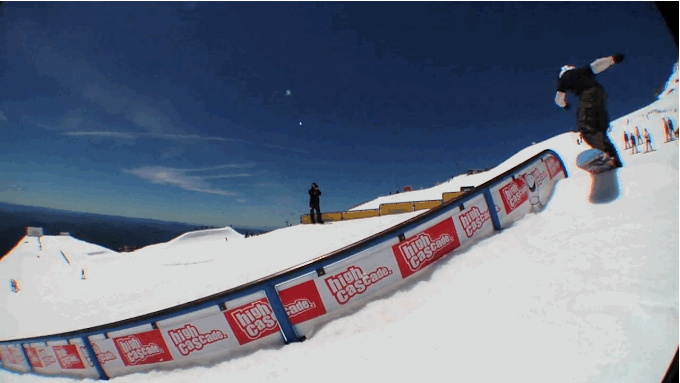 Snowboarding GIF on GIFER by Oghmanara
