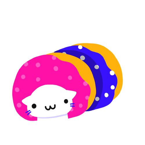 Transparent cat dance GIF on GIFER by Thomand