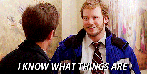 GIF im smart post grad parks and rec GIF animée sur GIFER par Tygobar
