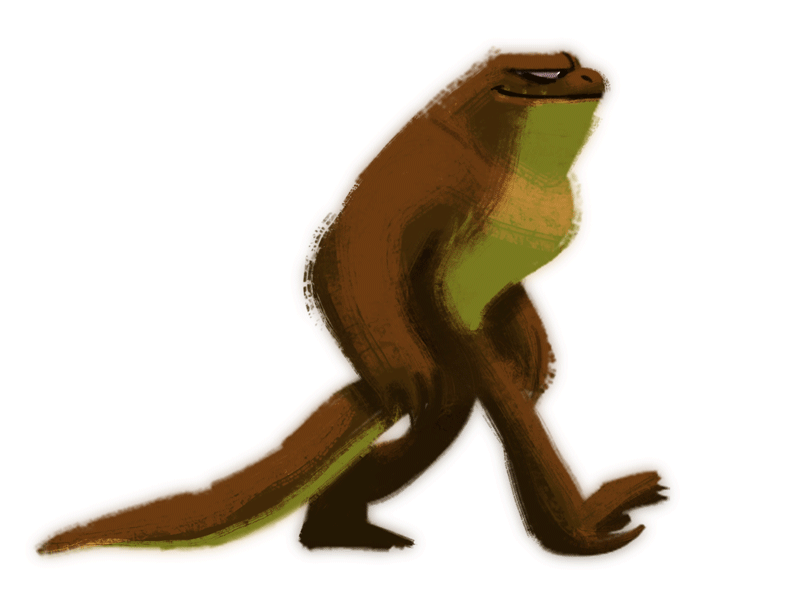 Walk lizard GIF on GIFER by Aurdred