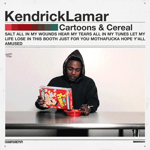 GIF music kendrick lamar cartoon and cereal animated GIF on GIFER