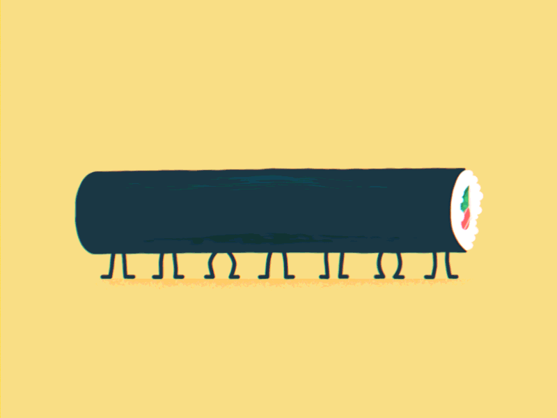 Sushi maki GIF on GIFER by Akinotaxe