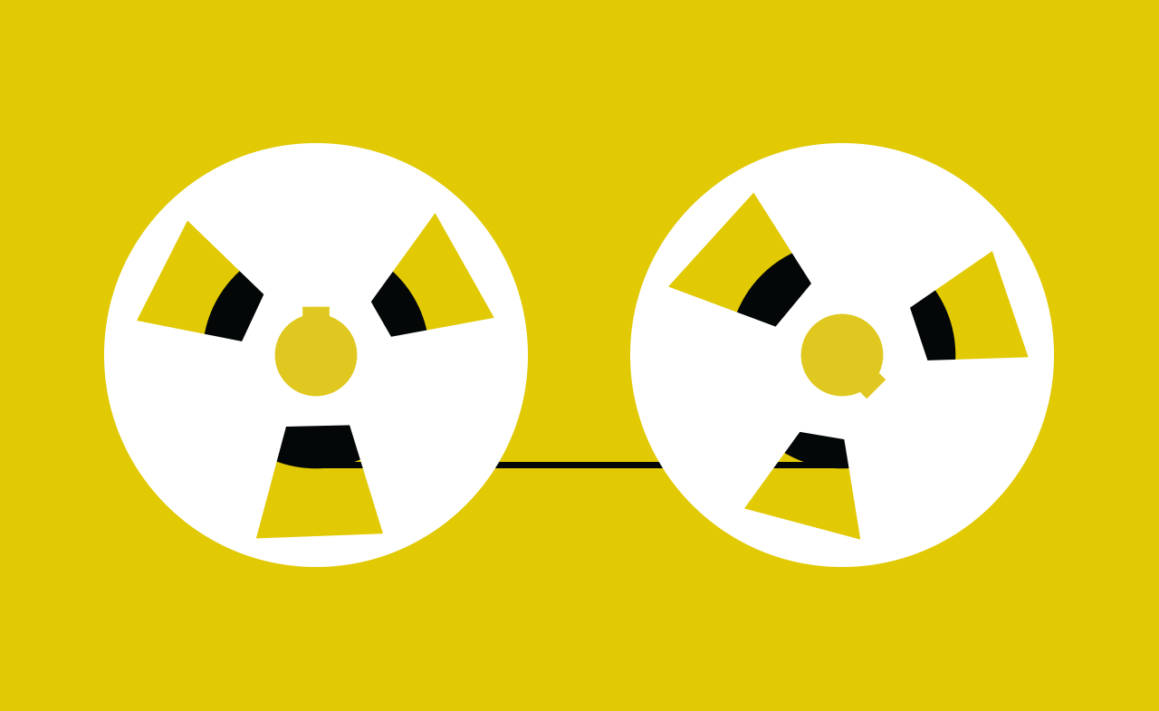 Play audio recording GIF on GIFER by Kale