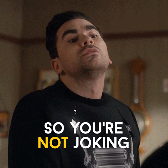 Schitts creek oops comedy GIF on GIFER by Foron