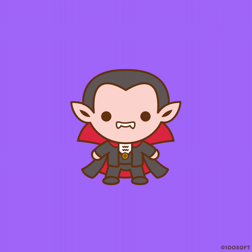 Dracula cute kawaii GIF on GIFER by Moogukree