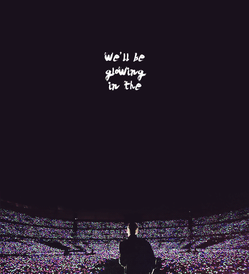 Coldplay lyrics GIF on GIFER by Analune