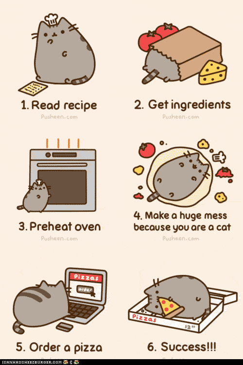 Pusheen chubby cat GIF on GIFER by Blackbreaker