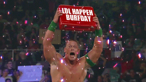 John cena wwe happy birthday GIF on GIFER by Bludhammer